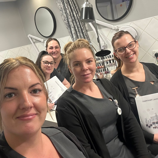 We’ve just finished our training! Unveiling the Environ TCA Cool Peel